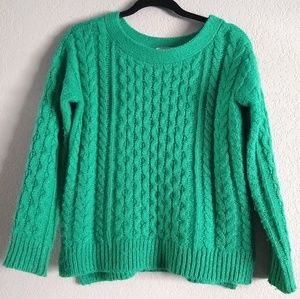 Green Wool Sweater